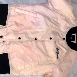Light Pink Women’s Bomber Jacket